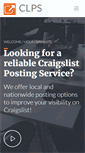 Mobile Screenshot of craigslistpostingservice.net